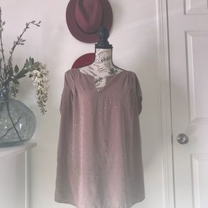 ANA Gold Studded Blouse